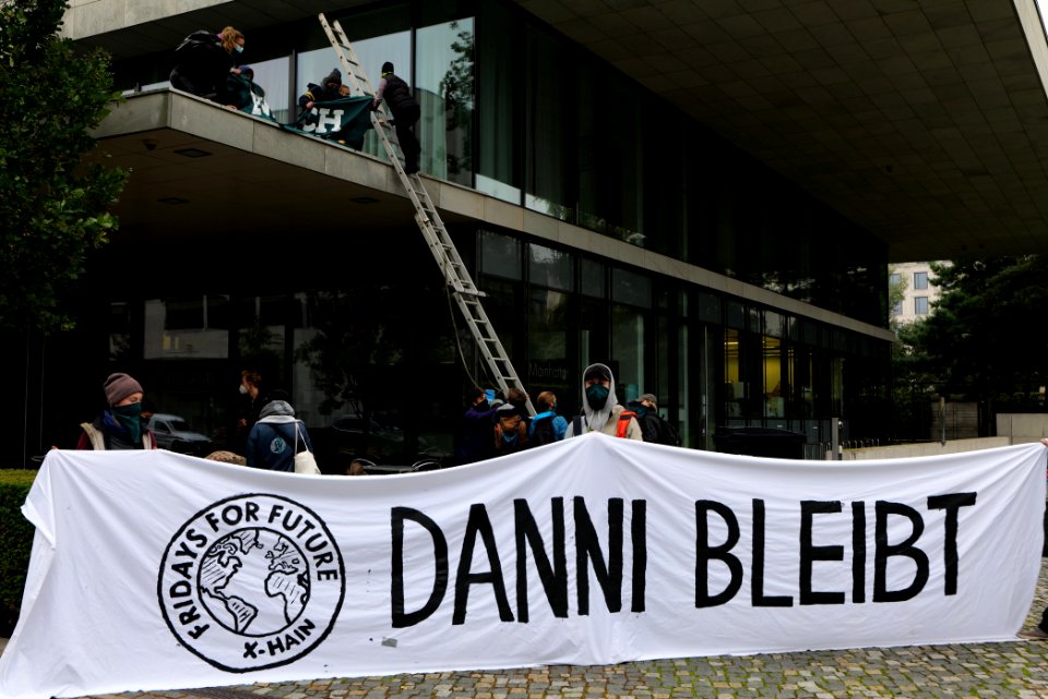 Dannenrod forest protest at Hesse representation Berlin 2020-10-02 18