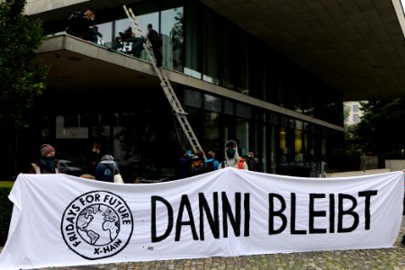 Dannenrod forest protest at Hesse representation Berlin 2020-10-02 18