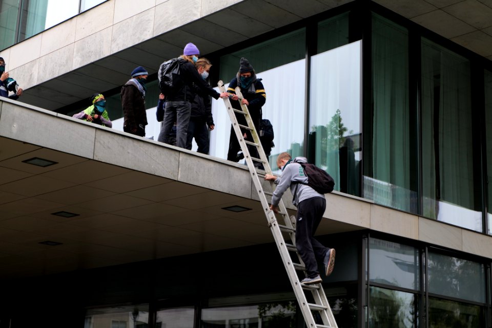 Dannenrod forest protest at Hesse representation Berlin 2020-10-02 120