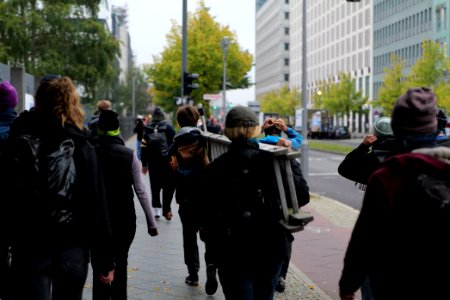 Dannenrod forest protest at Hesse representation Berlin 2020-10-02 03