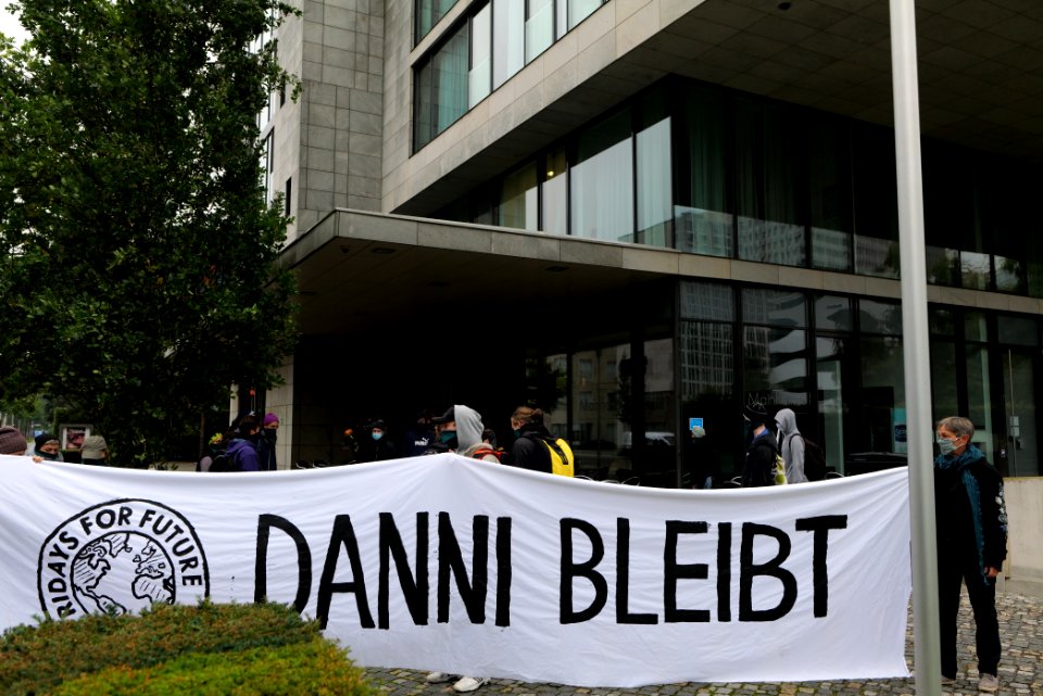 Dannenrod forest protest at Hesse representation Berlin 2020-10-02 08