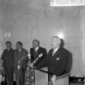 De heer Dudok aan het woord, Bestanddeelnr 916-6210
