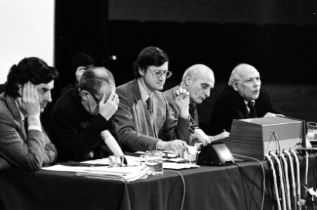 De heer Lubbers, bisschop Ernst, prof. Boeken, generaal majoor von Meijenfeldt e, Bestanddeelnr 930-2053