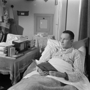 De jongste man die gearresteerd werd door de Duitsers in oktober 1944. Hij was t, Bestanddeelnr 901-0037