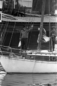 De intocht van Zijdenbos op zijn schip, Bestanddeelnr 922-6653