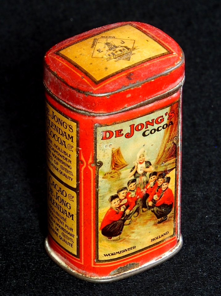 De Jong cacao blikje, foto02