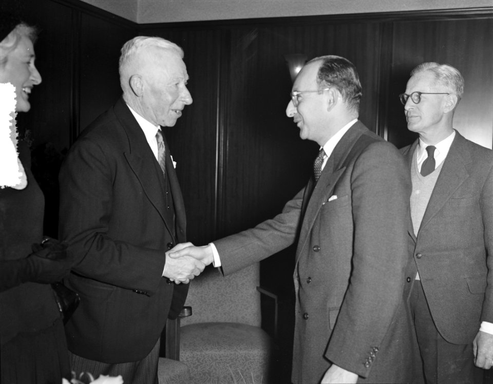 De heer Vrij 15 jaar receptie ICC Amsterdam, Bestanddeelnr 906-9982