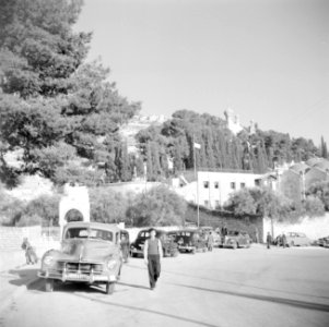 De Hof van Gethsemane vanaf de weg gezien, Bestanddeelnr 255-5278
