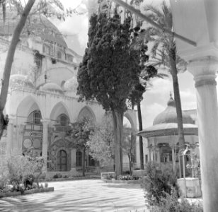 De Jezhar Pasha moskee (l), Bestanddeelnr 255-0057