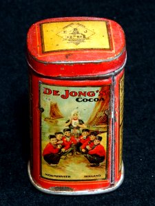 De Jong cacao blikje, foto01