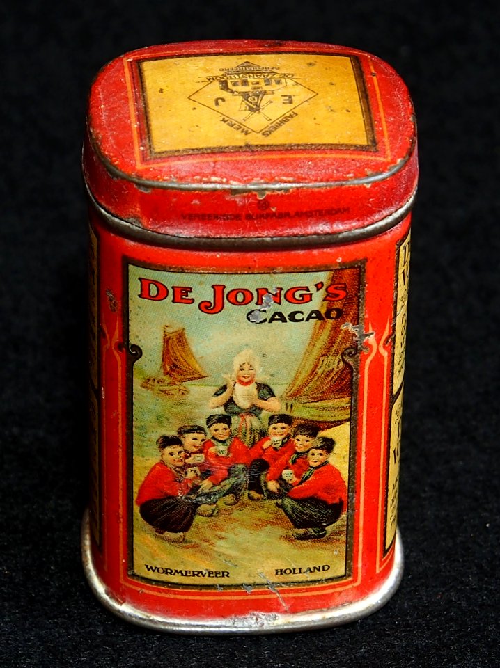 De Jong cacao blikje, foto05