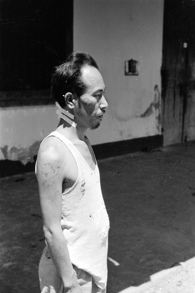 De Japanner Terada Saburo, die tot het leger heeft behoord, dat Indonesie drie e, Bestanddeelnr 335-5-5