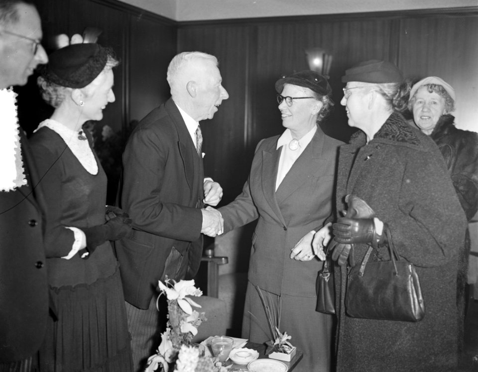 De heer Vrij 15 jaar receptie ICC Amsterdam, Bestanddeelnr 906-9986