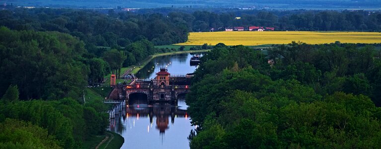 Czech republic evening light