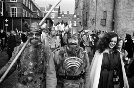 De Noormannen verlaten het Binnenhof, Bestanddeelnr 926-9854