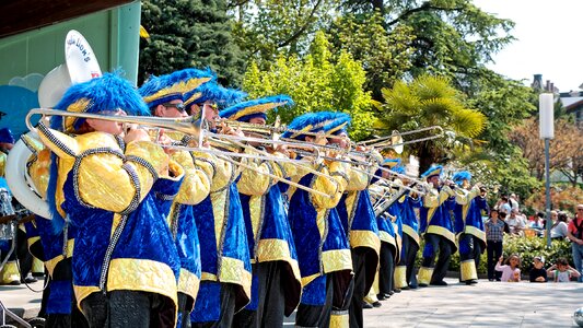 Blue brass band mood