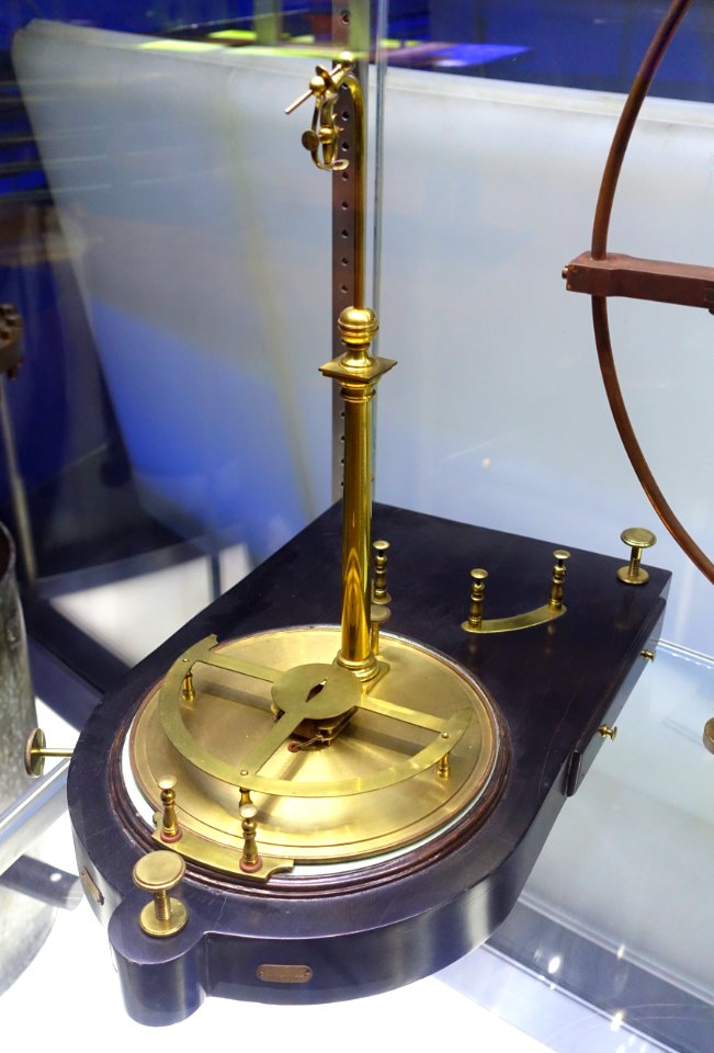 De Nobile Galvanometer, c. 1910 - Museum of Science and Industry (Chicago) - DSC06525