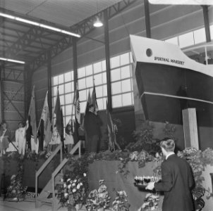 De opening door jhr. mr. A. Feith, Bestanddeelnr 919-0639