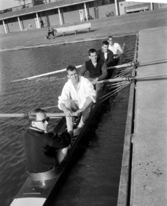 De oude Vier van Nereus aan het trainen, v.v.n.a. stuurman A. J. Strobosch , sla, Bestanddeelnr 916-4531