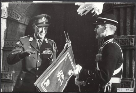 De Leidse Studenten Weerbaarheid Pro Patria viert haar 100ste verjaardag met een, Bestanddeelnr 016-0858