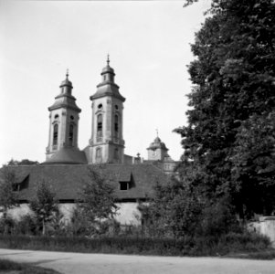 De kerk van kasteel Mergentheim nu het Deutschordensmuseum, Bestanddeelnr 254-4539