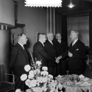 De Kiesvereniging Nederland en Oranje te Amsterdam bestaat 100 jaar. T.g.v. di, Bestanddeelnr 904-8509