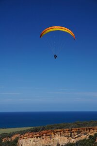 Paragliding parachute freedom