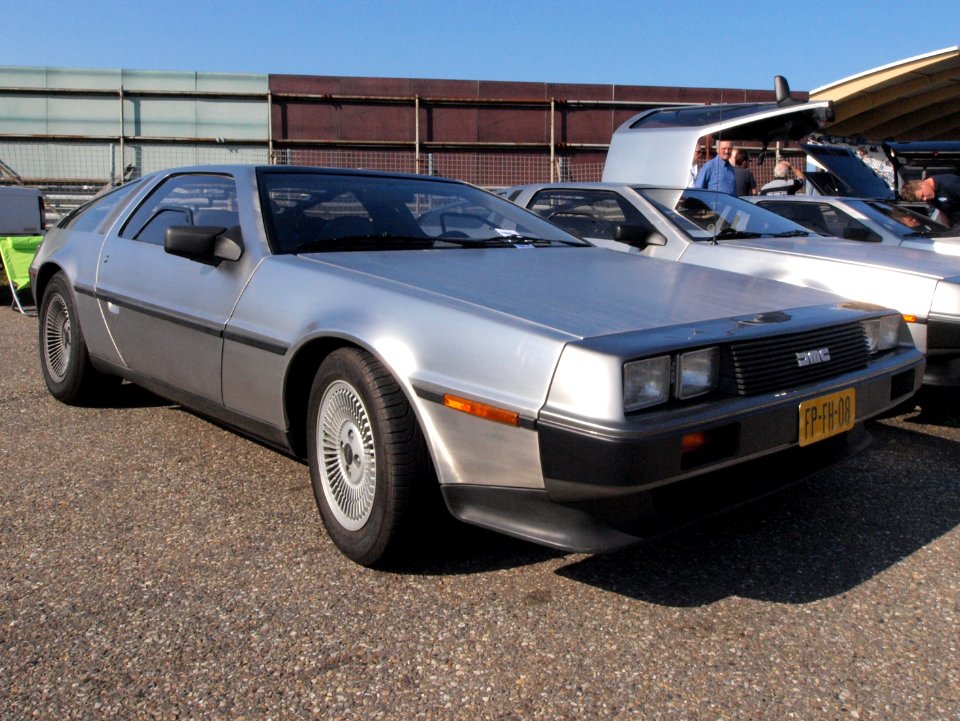 DE LOREAN DMC dutch licence registration FP-FH-08-