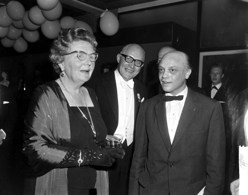 De koningin in gesprek met Metten Koomstra, Bestanddeelnr 917-7678