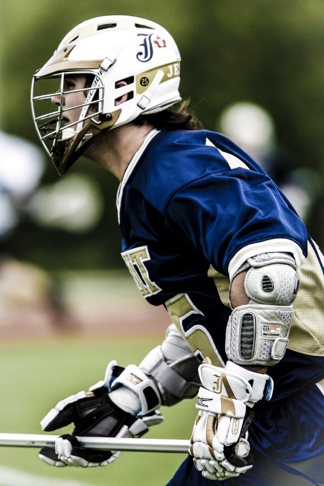 Stick sport helmet