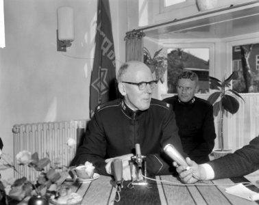 De Engelse generaal van het Leger des Heils , Fred Coutts Fred Coutts, Bestanddeelnr 916-4780