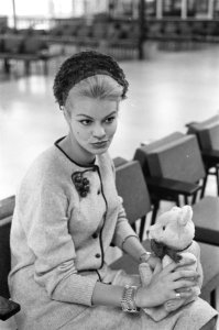De Duitse prinses Karin zu Lieningen (kop), meest gevraagde mannequin van Europa, Bestanddeelnr 914-4621