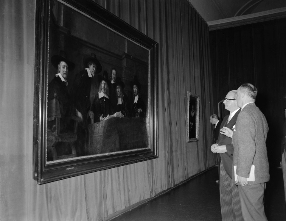 De Duitse minister van Buitenlandse Zaken, Heinrich von Brentano bezoekt het Rij, Bestanddeelnr 907-6308