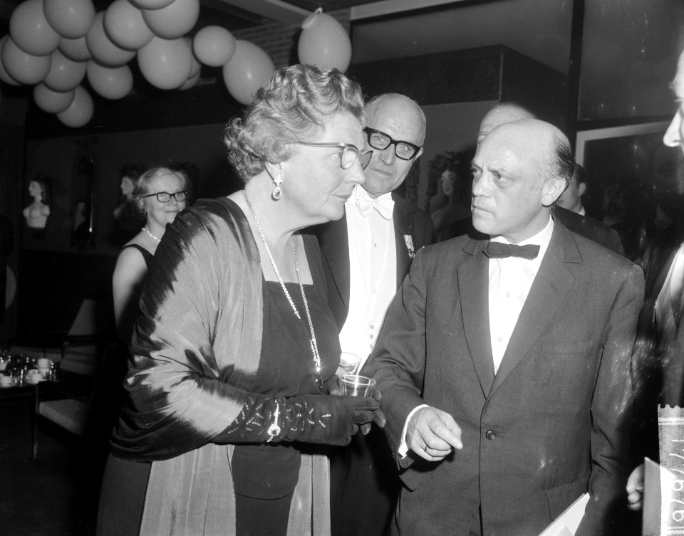De koningin in gesprek met Metten Koomstra, Bestanddeelnr 917-7676
