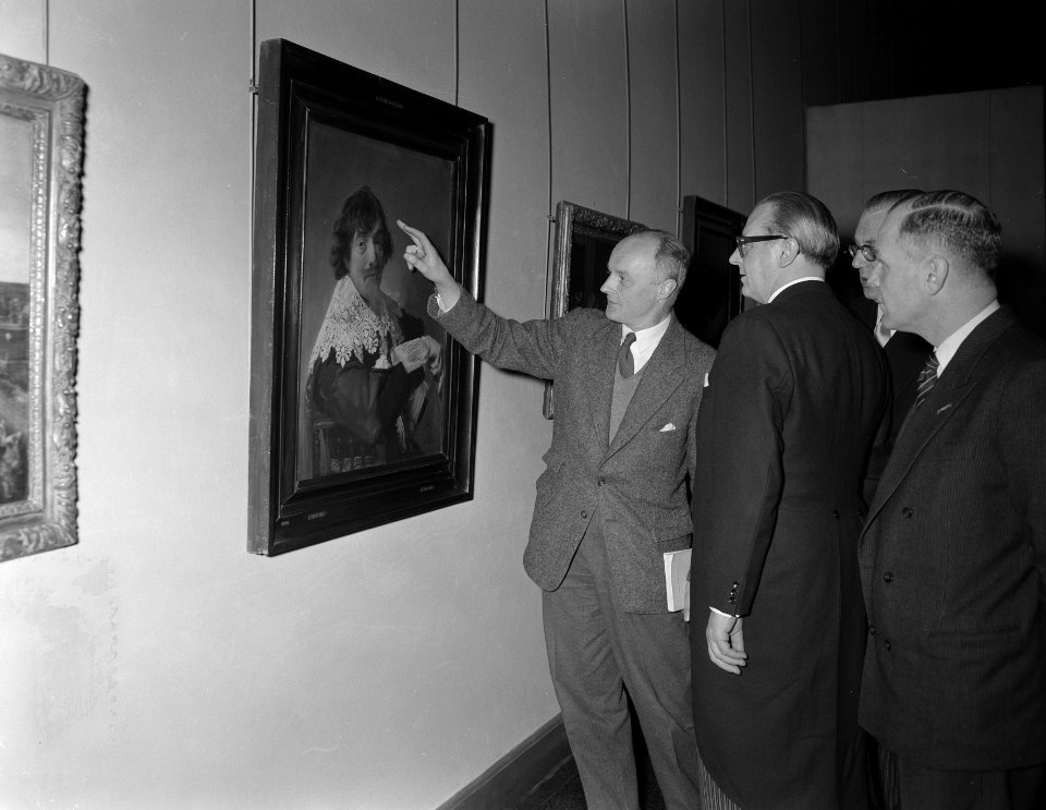 De Duitse minister van Buitenlandse Zaken, Heinrich von Brentano bezoekt het Rij, Bestanddeelnr 907-6309
