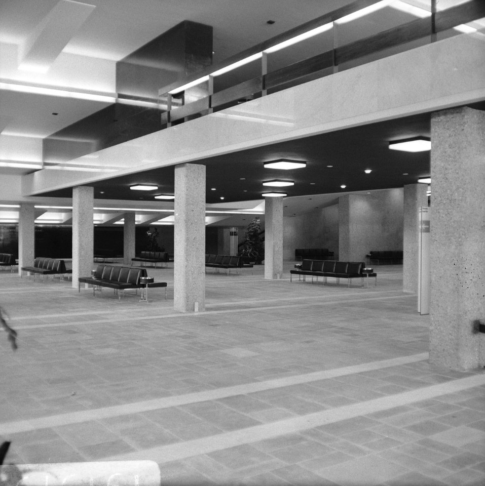 De Doelen te Rotterdam, hall hoofdingang, Bestanddeelnr 919-1375