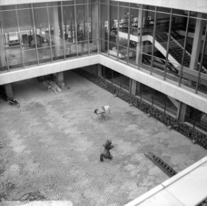 De Doelen te Rotterdam, binnenplaats, Bestanddeelnr 919-1380
