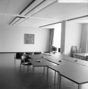 De Doelen te Rotterdam, een der vergaderzalen, Bestanddeelnr 919-1385
