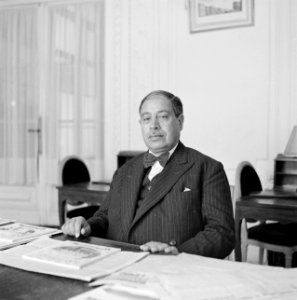 De Egyptische minister van Oorlog Hassan Sabry Pasha, Bestanddeelnr 191-0103