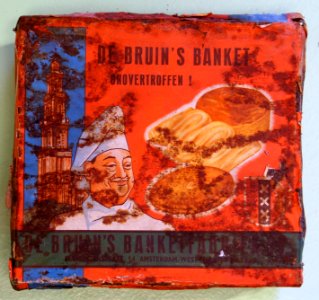 De Bruin's Banketfabriek blik, pic1