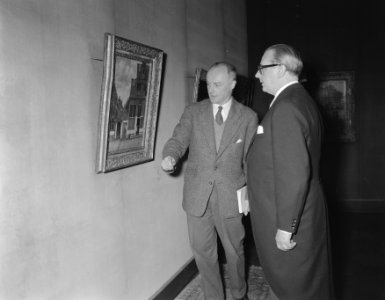 De Duitse minister van Buitenlandse Zaken, Heinrich von Brentano bezoekt het Rij, Bestanddeelnr 907-6312