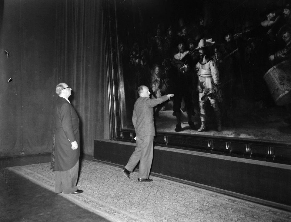 De Duitse minister van Buitenlandse Zaken, Heinrich von Brentano bezoekt het Rij, Bestanddeelnr 907-6307