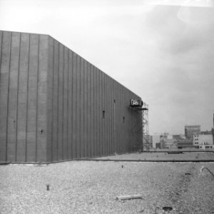 De Doelen te Rotterdam, dak, zaal, Bestanddeelnr 919-1381