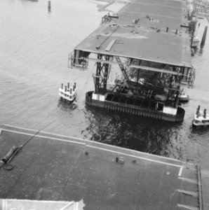 De Brienenoordbrug bij Rotterdam nadert zijn einddoel, Bestanddeelnr 915-5949