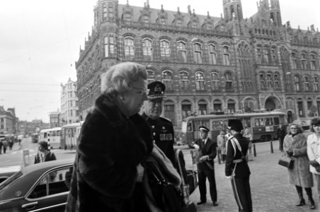 De aankomst van koningin Juliana, Bestanddeelnr 927-7664