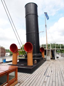 De Buffel, schoorsteen