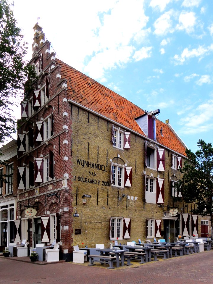 De blauwe hand Harlingen