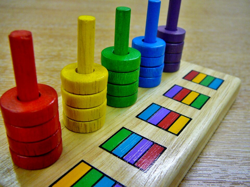 Child colorful logic