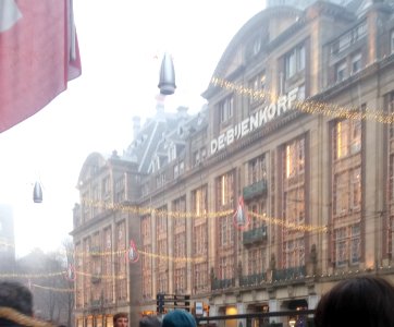 De Bijenkorf Amsterdam Dec 28 2016