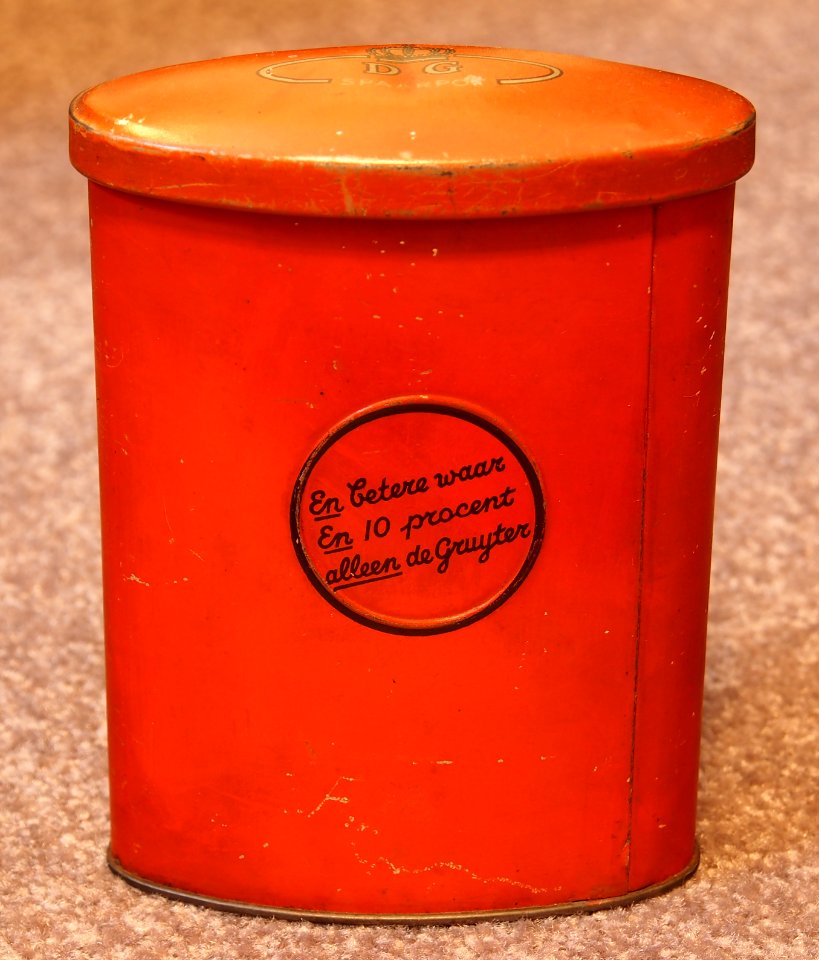 De Gruyter blikken spaarpot, foto 1